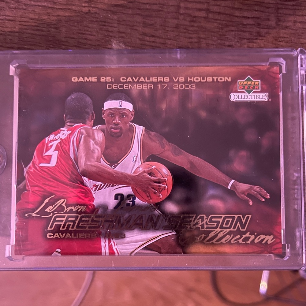 Lebron James Rookie Card “FRESHMAN YEAR” #26
